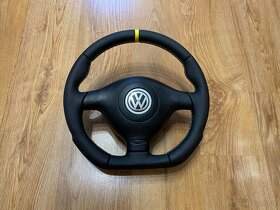 Volant Golf IV Passat B5 Octavia I RS Leon Trojramený Kůže - 2