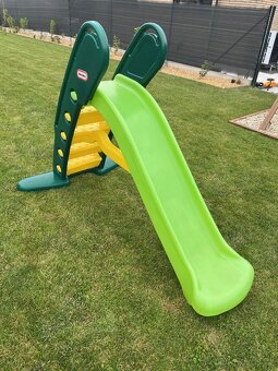 Skluzavka Little Tikes (180 cm) + malá skluzavka Dino - 2