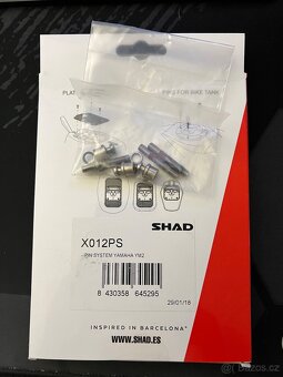 Shad PIN system/plate and tank bag (X012PS + E-10P) - 2