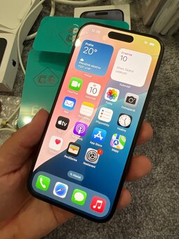 iPhone 15 PRO 128Gb…TOP stav, sim slot - 2