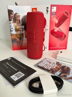 JBL Flip 6 červený (jako nový) - 2