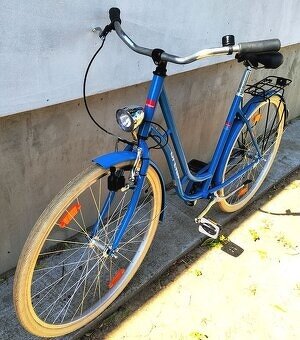 Dámské klasické kolo bez převodů pro výšku nad 175cm - 2