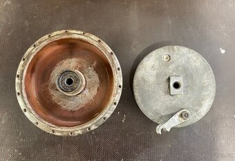 Přední kolo Jawa Pérák FJ Zbrojovka se štítem 150mm - 2