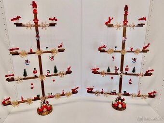 Vánoční svícen - ruční výroba - 2