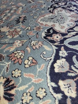 Modrý orientální koberec vintage - 2