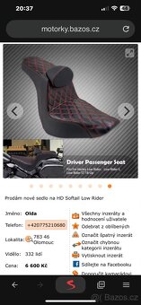 harley davidson sedlo - 2