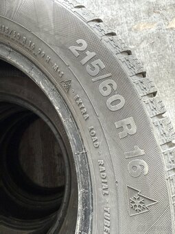 Zimní pneu 215/60/16 - 2