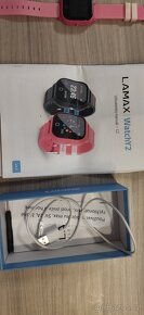 Prodám dětské růžové hodinky LAMAX WatchY2 - 2