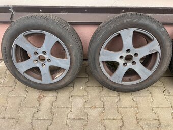 Alu disky O.Z. 16, pneu Pirelli 16 205x55 octavia, oktávie - 2