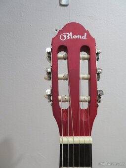 1/2 dětská kytara BLOND CL-12 RD - 2