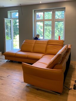 Kožená sedací souprava HUKLA RL - 2