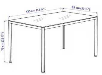 Skleněný stůl IKEA Torsby - 2