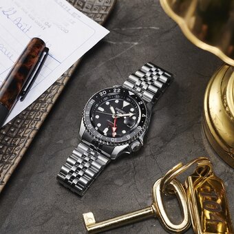 Seiko 5 Sports 'Black Grape' GMT SSK001K1 - 2
