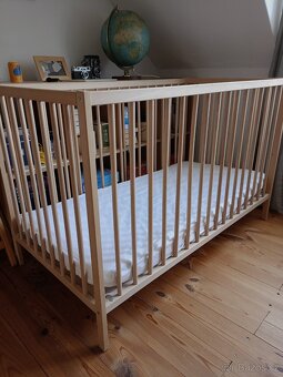 Detska postylka IKEA Sniglar 120x60 cm - 2