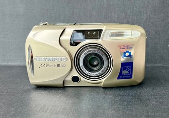 Olympus mju III 80 – kompaktní analogový fotoaparát - 2