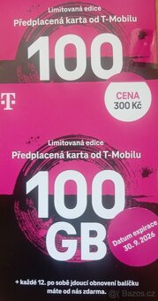 Limitovaná edice T-Mobile 100 GB za 275 Kč - 2