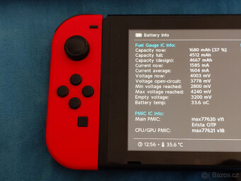 Nintendo Switch Mario red - V1 + rcm + microSD + pouzdro - 2