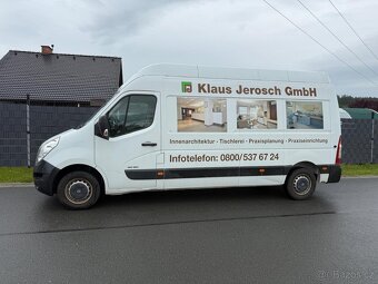 Renault Master 2.3dci AUTOMAT L3H3 par.kamera nová STK 1.maj - 2
