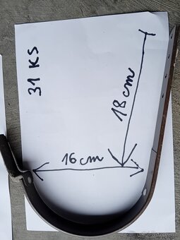 Žlabový Hák pozink - 2