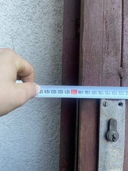 Dvoukřídlá kovová vrata zateplená – 2,40 × 2,40 m - 2
