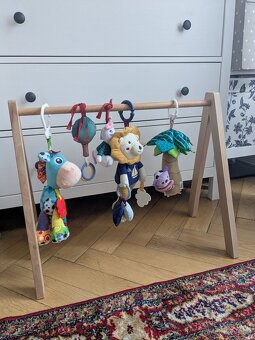 Dřevěná hrazda pro miminko - 2