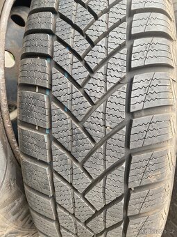 Plechové disky 14” 4x108 a nové zimní pneu 175/65/R14 - 2