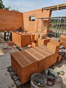 Broušené cihly zbytek ze stavby - 2