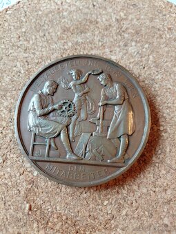 Bronzová medaile Světová výstava ve Vídni, 1873 - 2