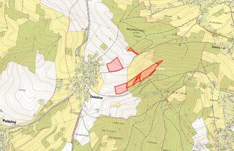 Zemědělská půda, prodej, Dalešice, Jablonec nad Nisou - 2