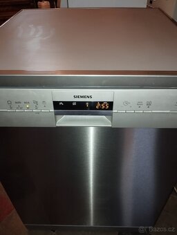 Volně stojící nerezová myčka zn. Siemens - 2