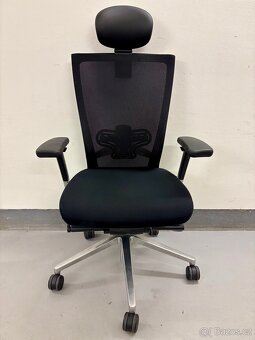 Kancelářská židle Sidiz s podhlavníkem a bederní opěrkou - 2