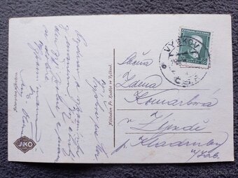 Pohlednice Vyškov Nádražní ulice - 2