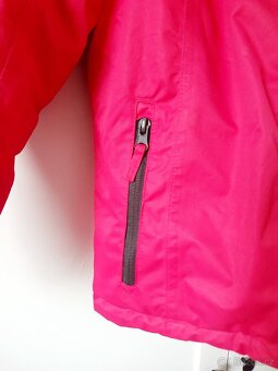 Dívčí lyžařská růžová bunda. - 2