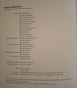 Učebnice Literatury pro SŠ - 2