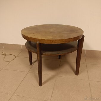 Kulatý stůl retro 50 léta - 2