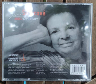 2CD JIŘINA ŠVORCOVÁ - AUDIOVZPOMÍNKY - 2