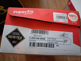Dětské celoroční boty Superfit, vel. 27, GoreTex - 2