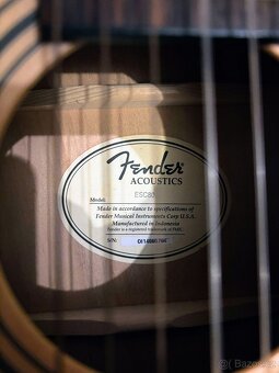 Fender acoustic esc80 - 2