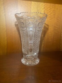 Velká broušená váza Bohemia Crystal - 2
