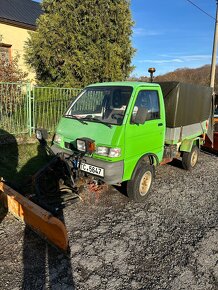 Piaggio porter 1,3i 4x4 zimní údržba - 2