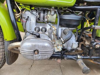 Ural,Dněpr IMZ 650 najeto pouze 4890km - 2