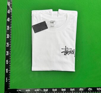Tričko Stussy Basic - bílé - 2