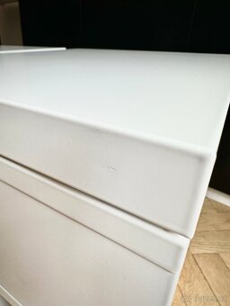 2x Bílá kovová skříňka IKEA ERIK - 2