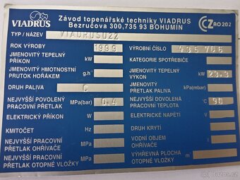 Litinový kotel Viadrus - 2