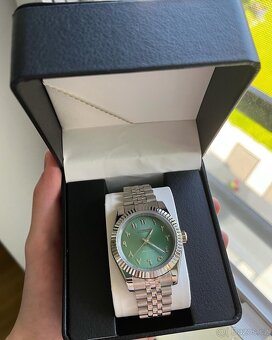 Seiko mod Arabic dial Green - 2