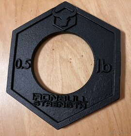 Platky na cinku Iron Bull LB Fractional Plates - 2