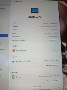 Macbook Apple pro 2027 250gb - 2