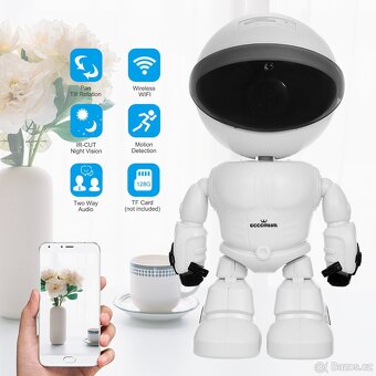 Chůvička / bezpečnostní 360 kamera Eccomum - 2