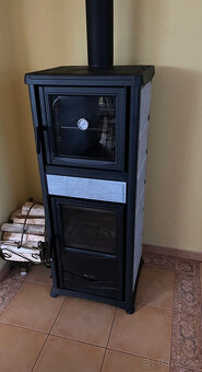 Prodám kamna NORDICA Rossella Plus Forno Evo mastek - 2