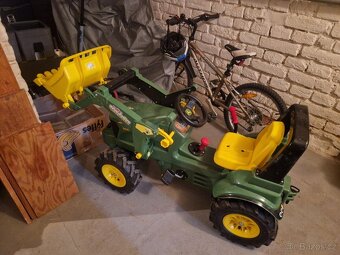 Prodám šlapací traktor John Deere 7930 - 2